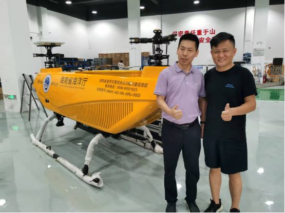 云仓酒庄总裁郭东卫探访艾锐奥，共探海洋科技新未来